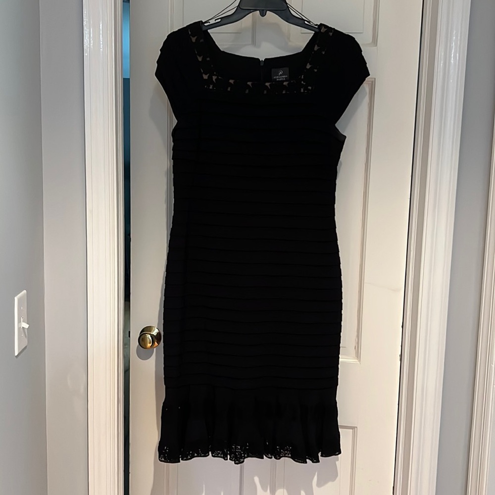 Adrianna Papell black dress